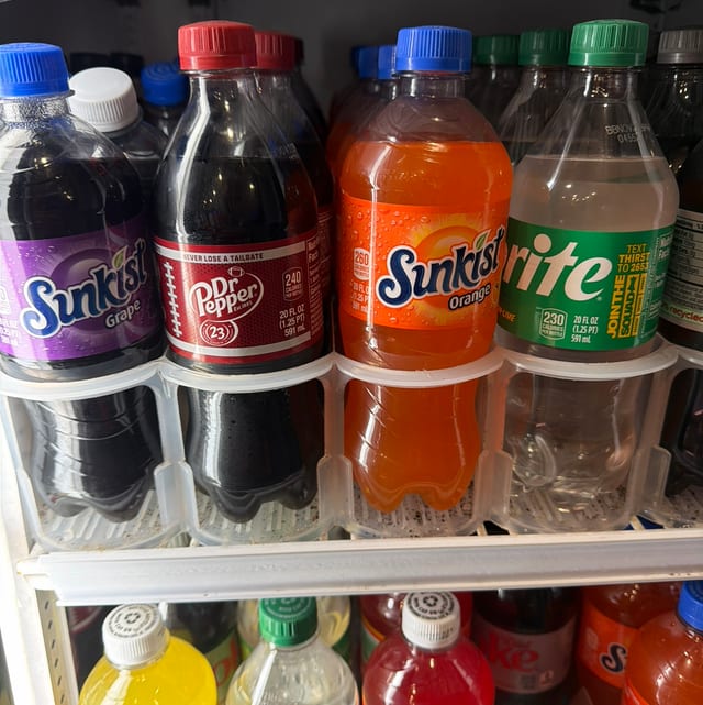 Soft Drinks.