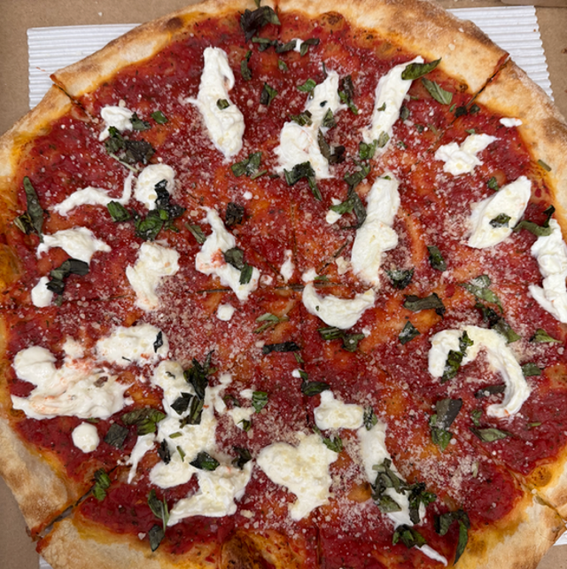 The Burrata Pie.