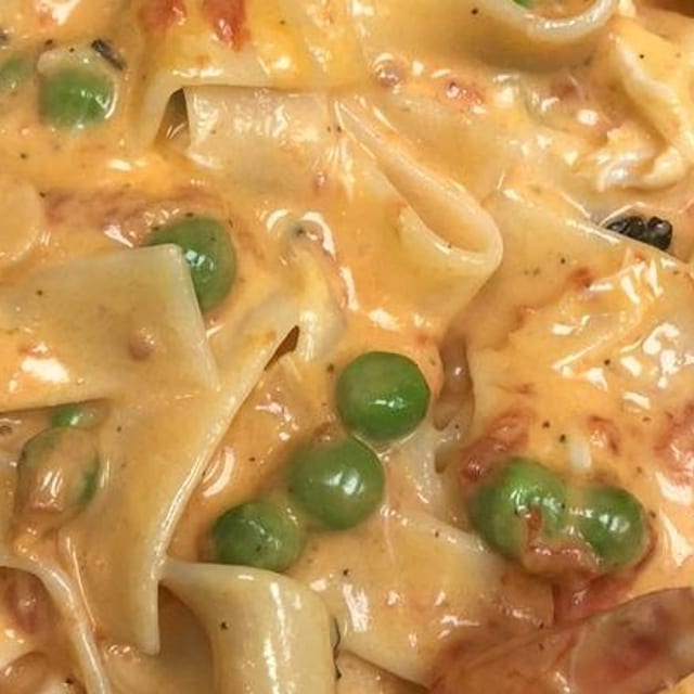 Pappardelle in a Blush Sauce Dinner.
