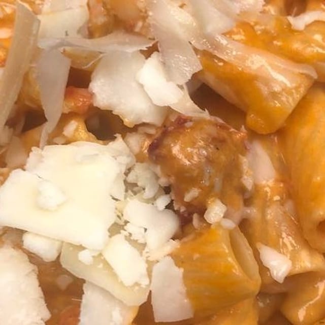 Homemade Rigatoni di Balboa Dinner.