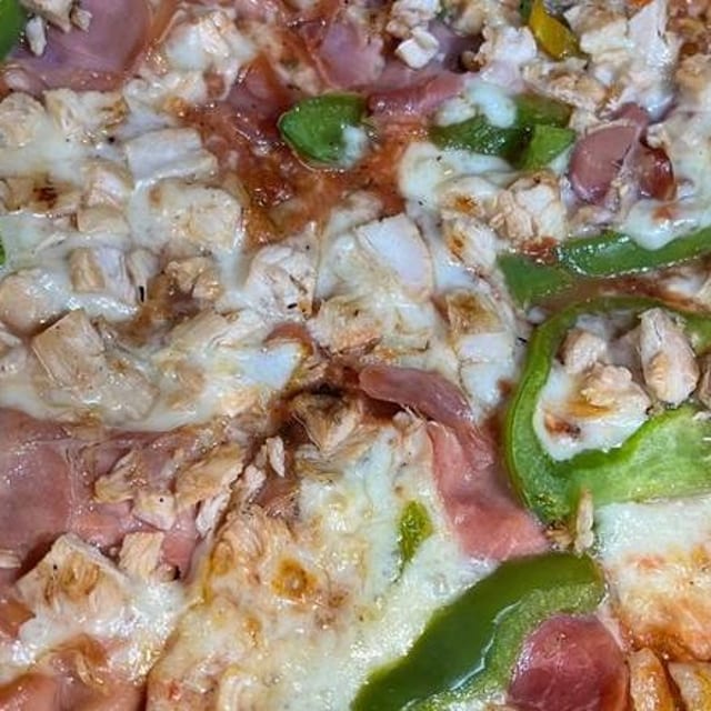 16" Angelo's Favorite Pizza.