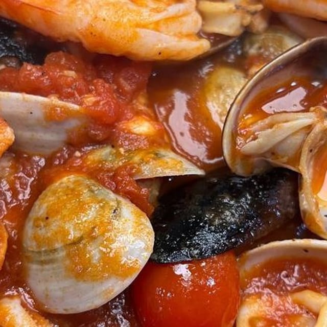 Seafood Linguine (New) Best Seller Dinner.
