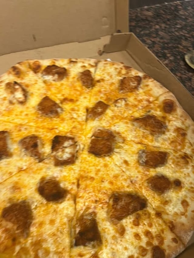 Chicken Vodka Pizza Special.
