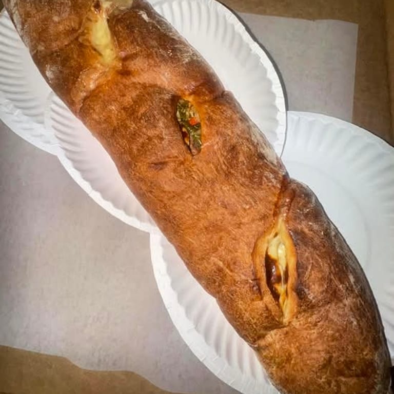 Savor Our Authentic Stromboli