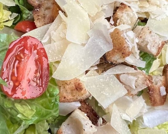 Caesar Salad with Grilled Chicken.