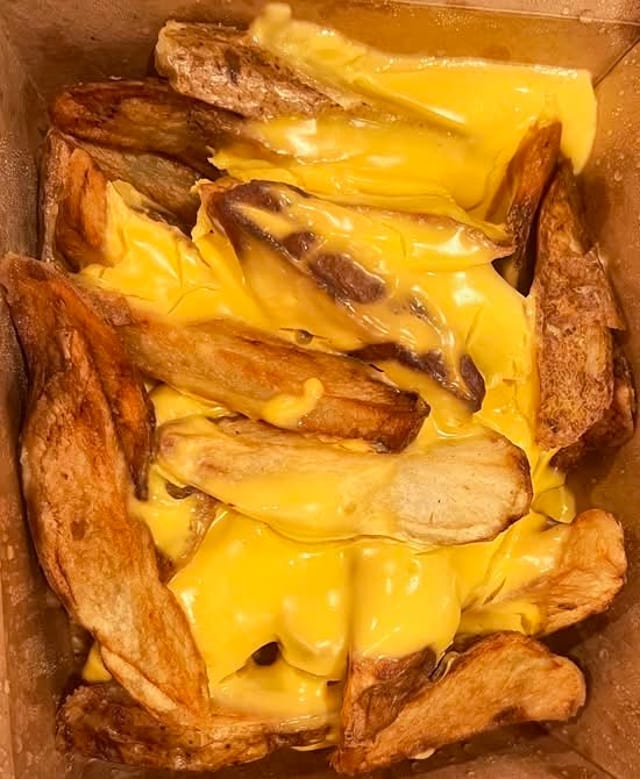 Premium Cheese Fries.